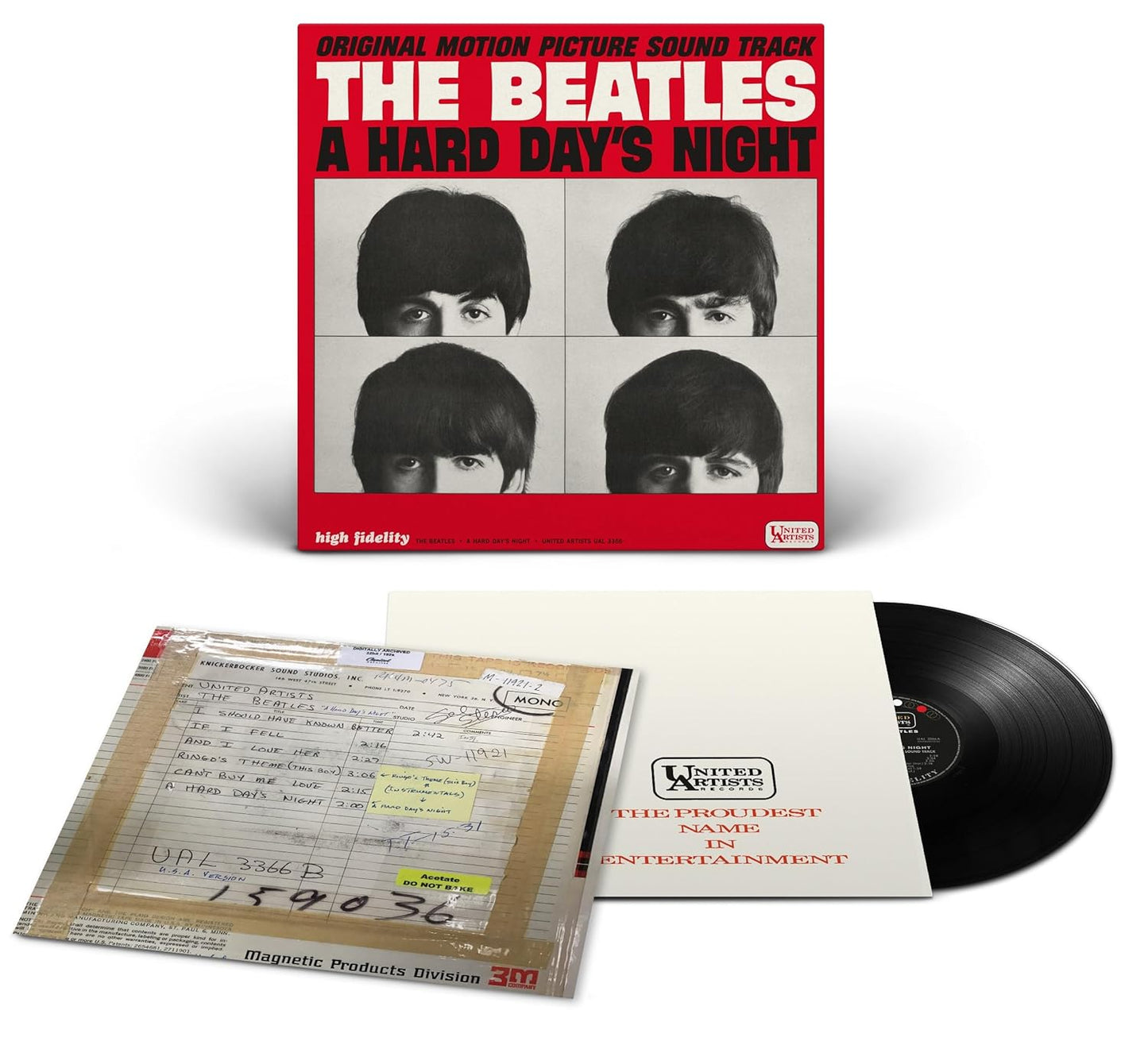 The Beatles - A Hard Day's Night (Original Motion Picture Soundtrack Vinyl