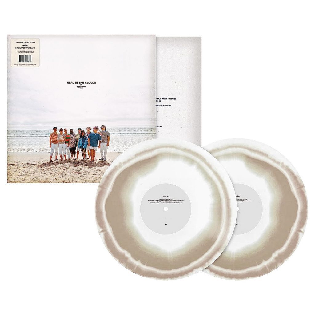 88rising - Head In The Clouds ( 5 Year Anniversary - Opaque Bone & White A-Side/B-Side Colored Vinyl)