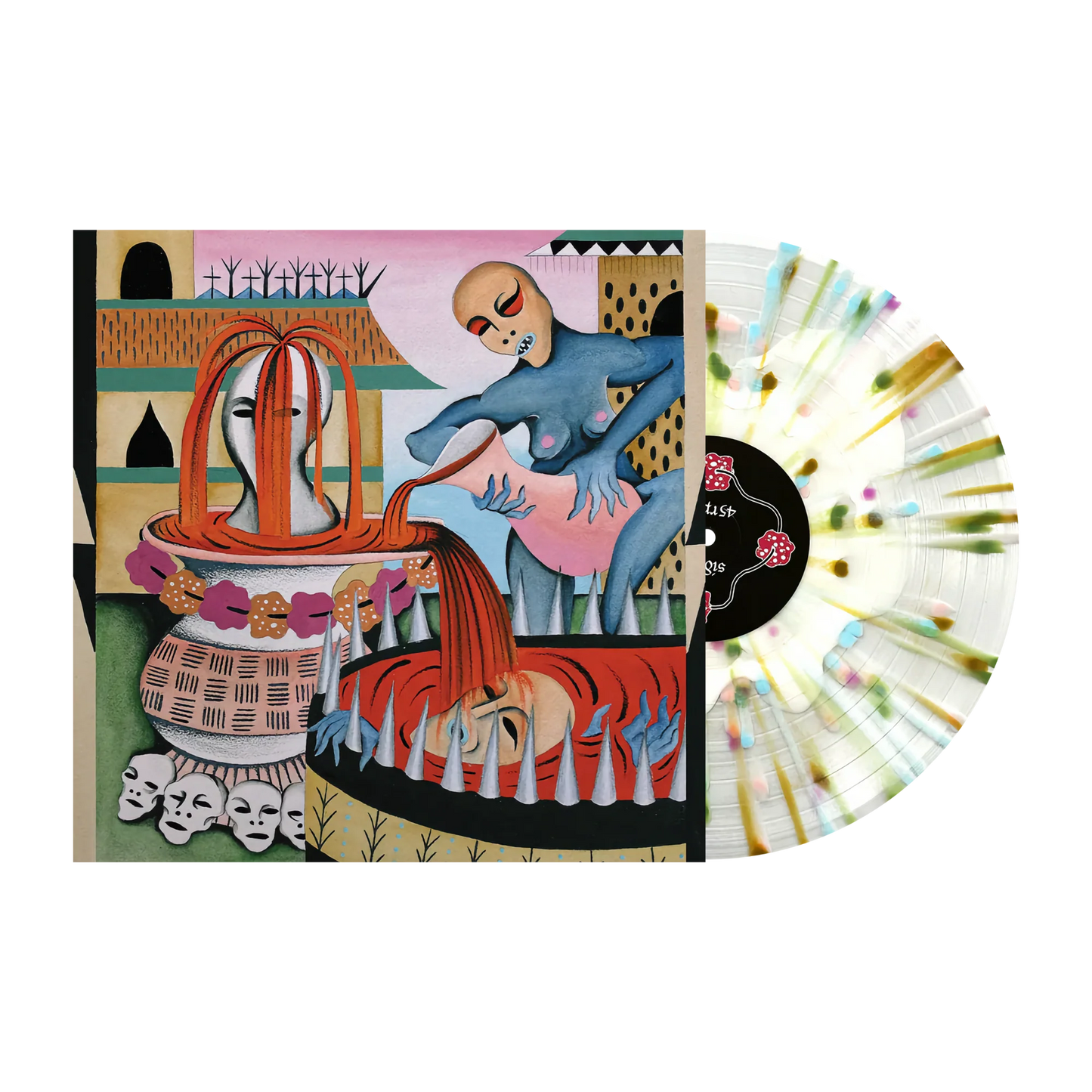 Gulch - Impenetrable Cerebral Fortress White Clear Splatter Vinyl