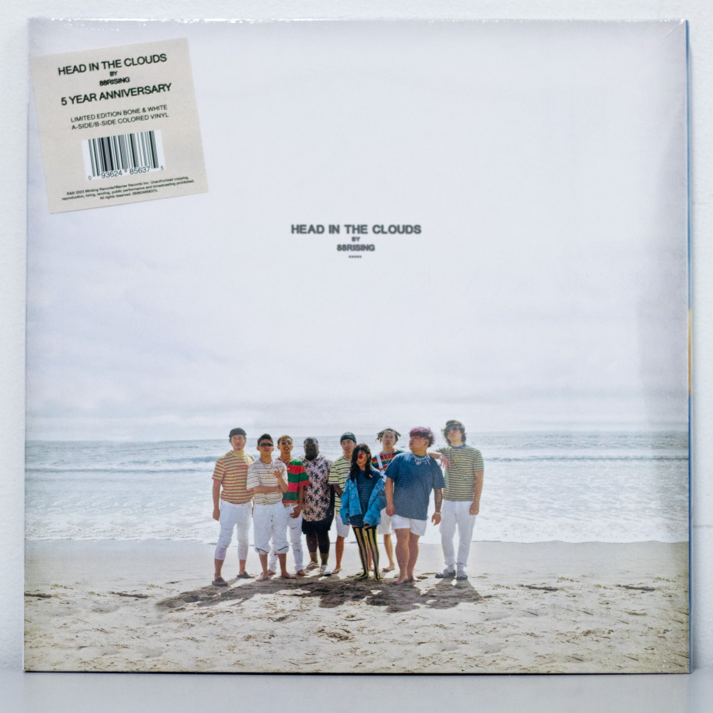 88rising - Head In The Clouds ( 5 Year Anniversary - Opaque Bone & White A-Side/B-Side Colored Vinyl)
