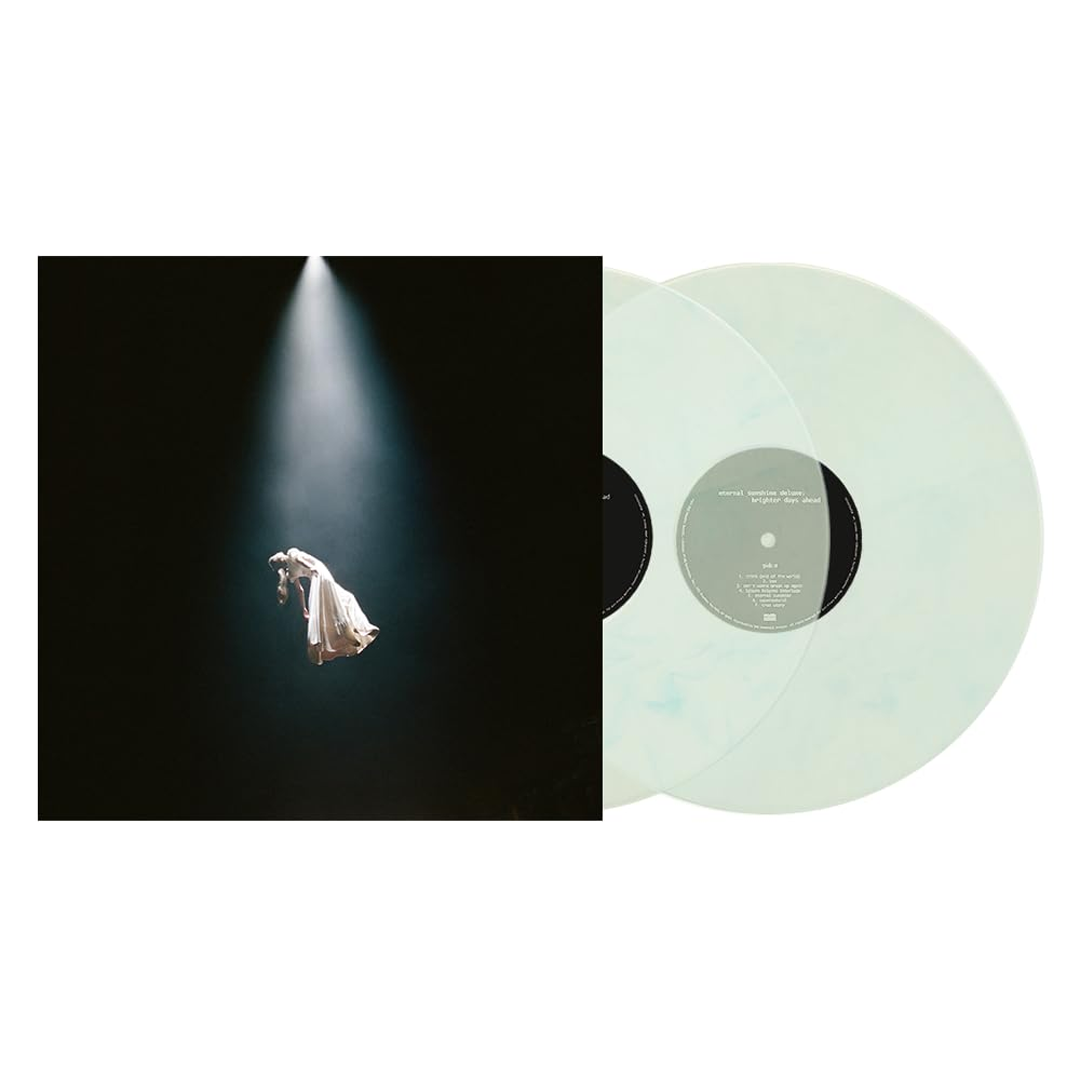 Ariana Grande - eternal sunshine deluxe: brighter days ahead Translucent Marble 2 LP Vinyl