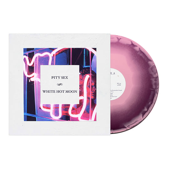 Pity Sex - White Hot Moon Vinyl Baby Pink / Deep Purple Swirl