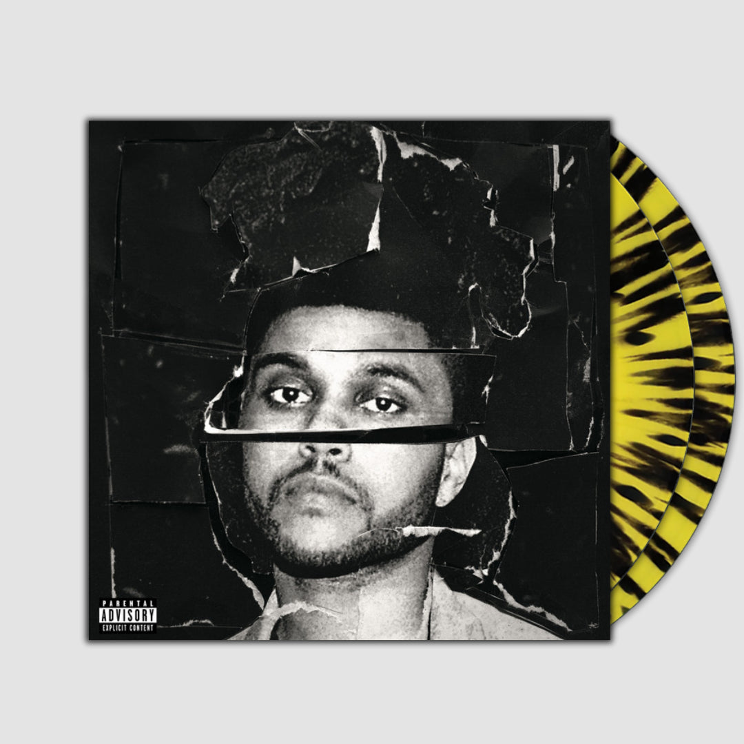 The Weeknd  - Beauty Behind The Madness Yellow/Black Splatter Vinyl