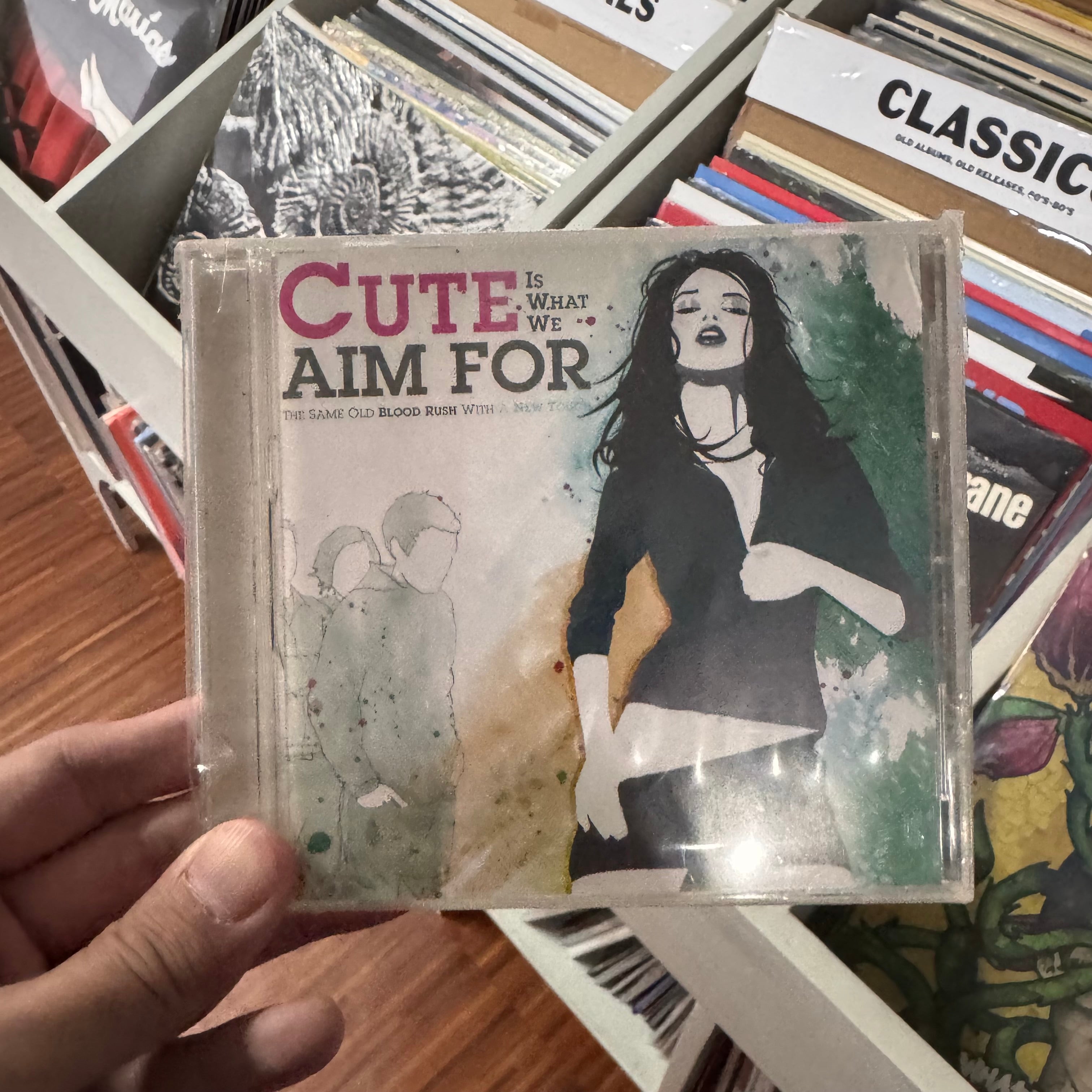 Cute is what we aim for - The same old blood rush with a new touch [Pre-loved CD]