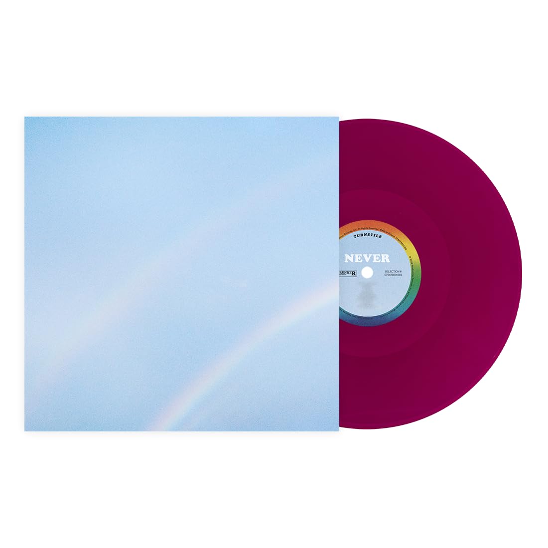 Turnstile - NEVER ENOUGH purple Vinyl
