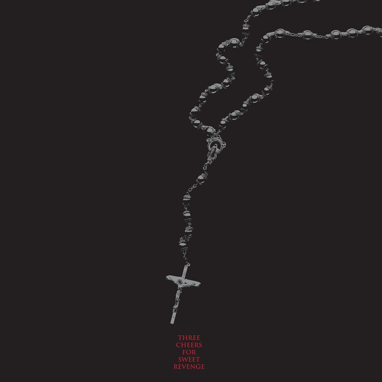 Three Cheers for Sweet Revenge (Deluxe Edition) Silver and Black Corona Vinyl