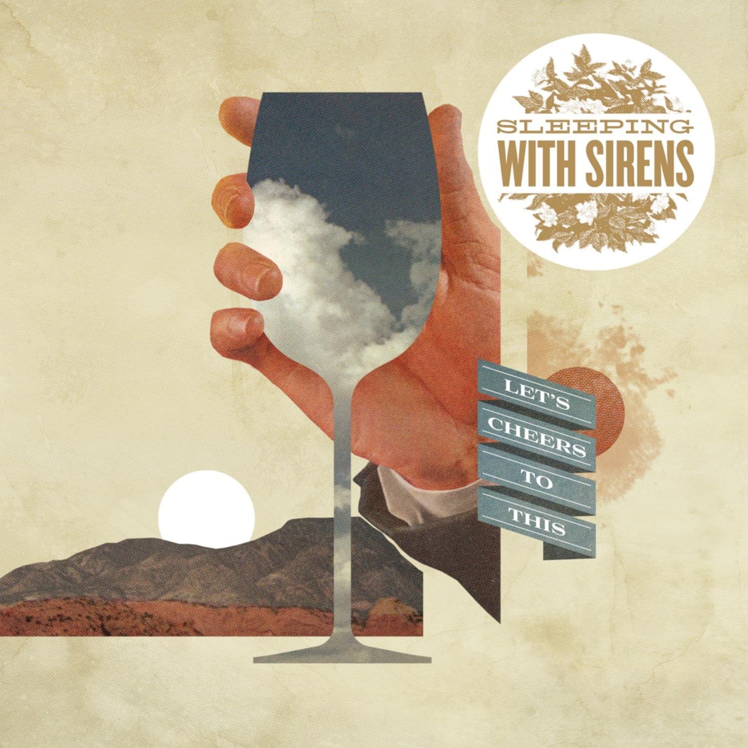 Sleeping With Sirens - Let's Cheers To This Blue/Orange Splatter Vinyl