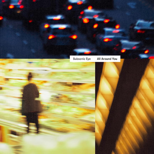 Subsonic Eye - All Around You ORANGE/YELLOW GALAXY VINYL
