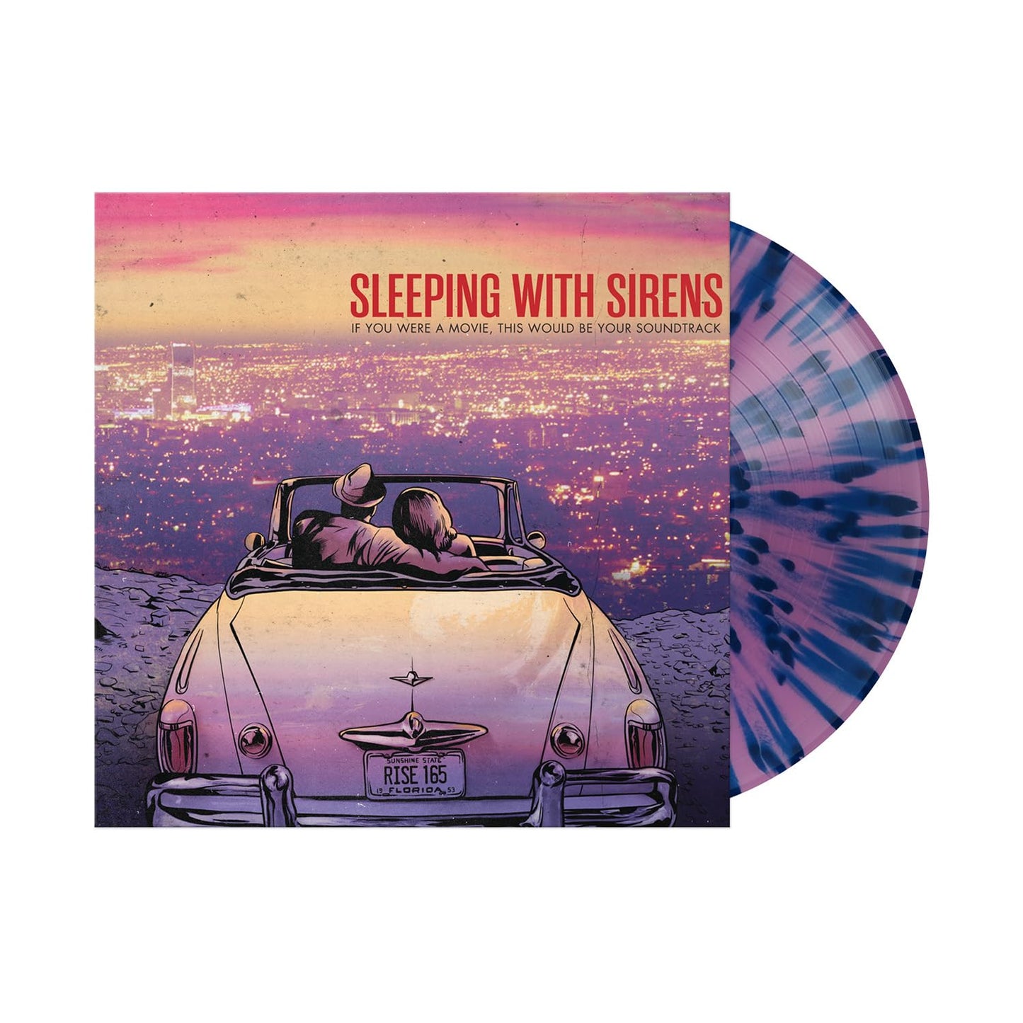 Sleeping with Sirens - If You Were A Movie, This Would Be Your Soundtrack Purple/Blue Splatter EP Vinyl