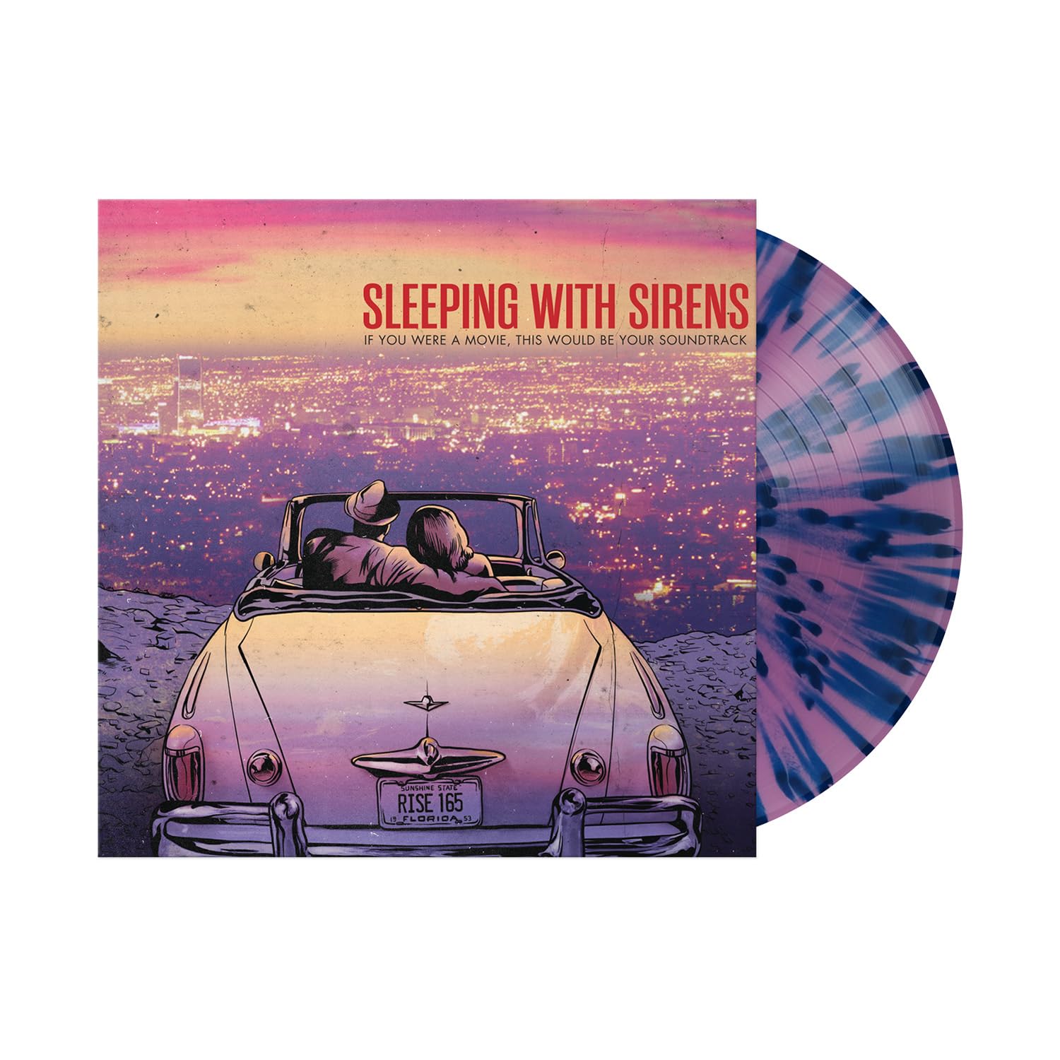 Sleeping with Sirens - If You Were A Movie, This Would Be Your Soundtrack Purple/Blue Splatter EP Vinyl