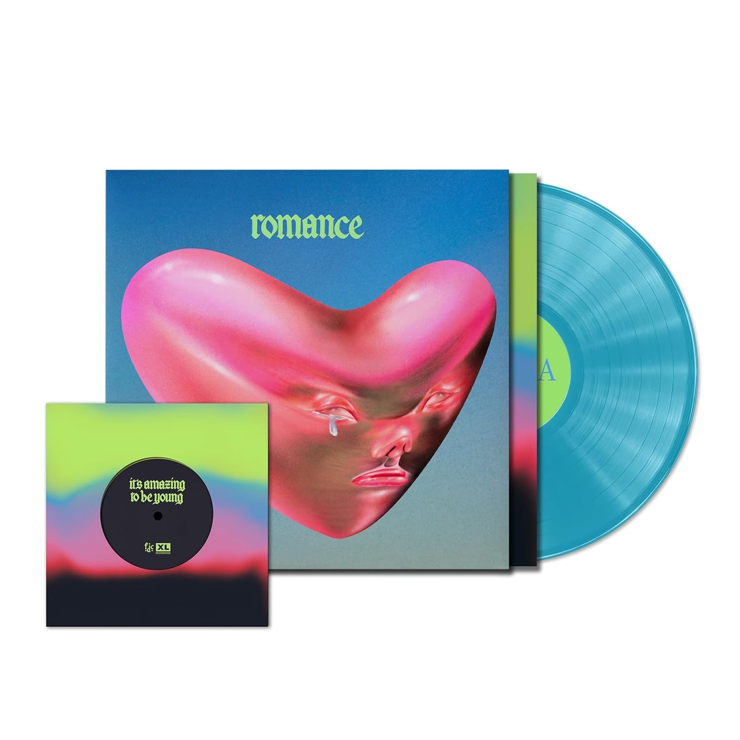 Fontaines D.C - Romance DELUXE EDITION, TURQUOISE VINYL