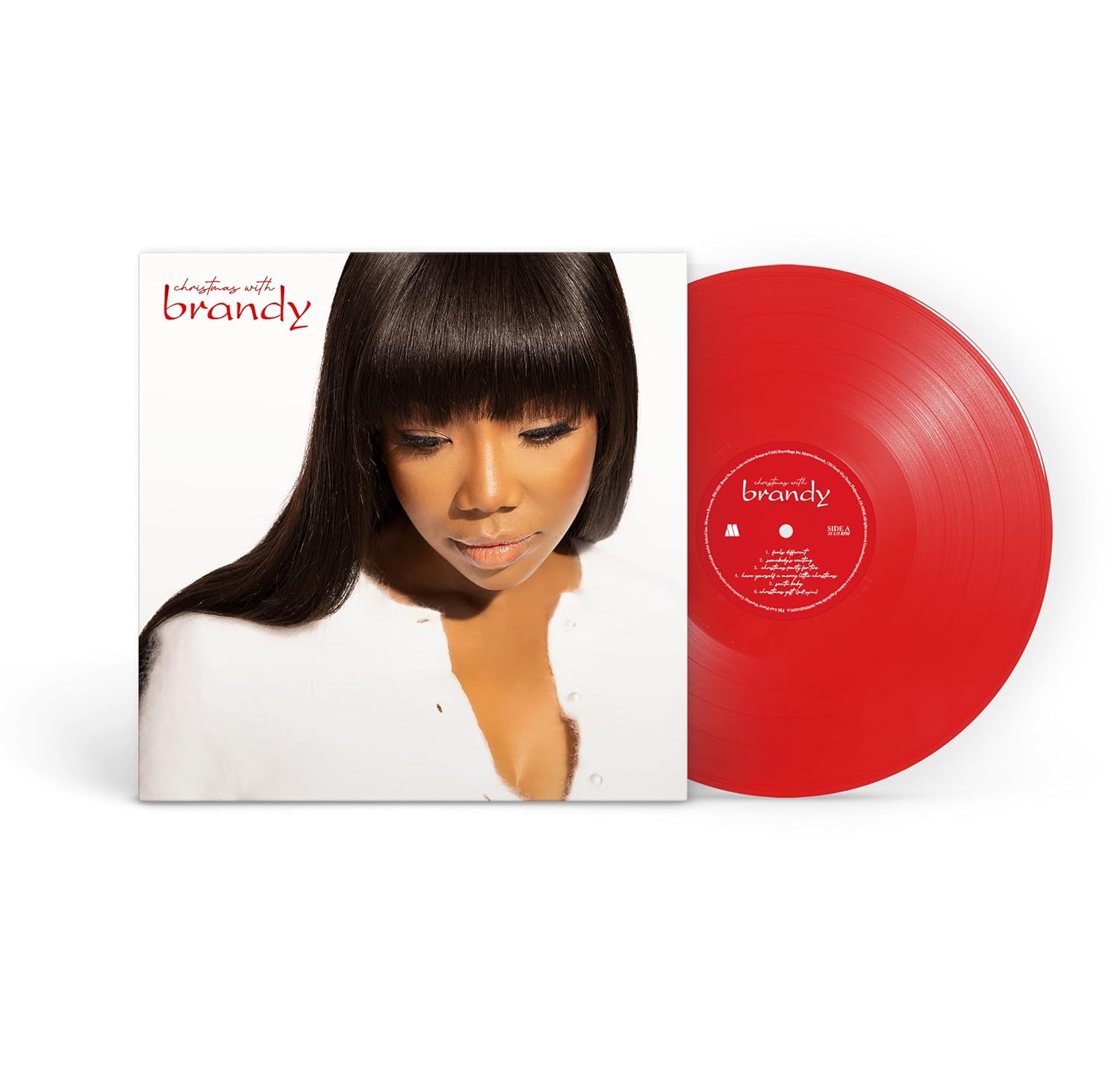 Brandy - Christmas With Brandy Red Vinyl