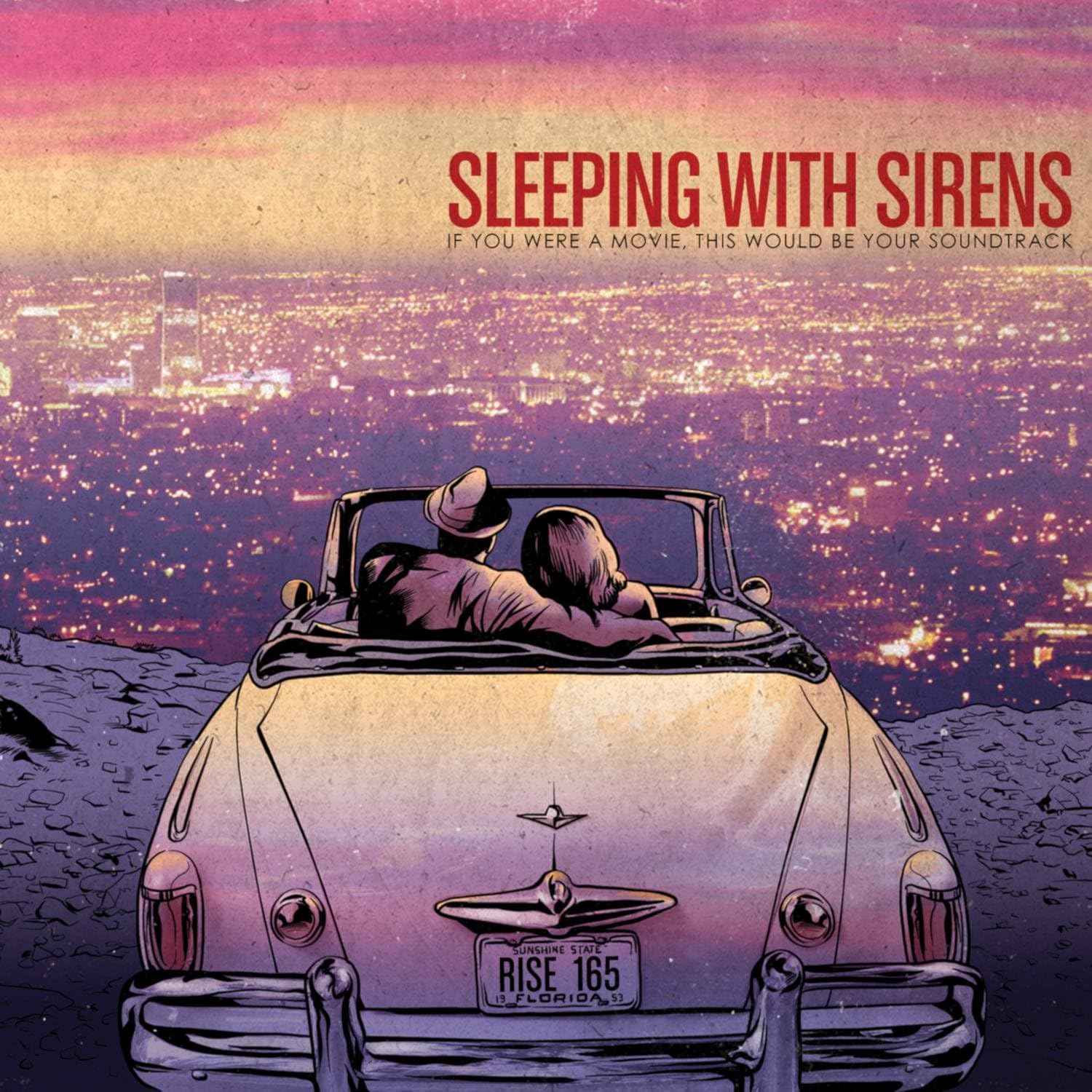 Sleeping with Sirens - If You Were A Movie, This Would Be Your Soundtrack Purple/Blue Splatter EP Vinyl