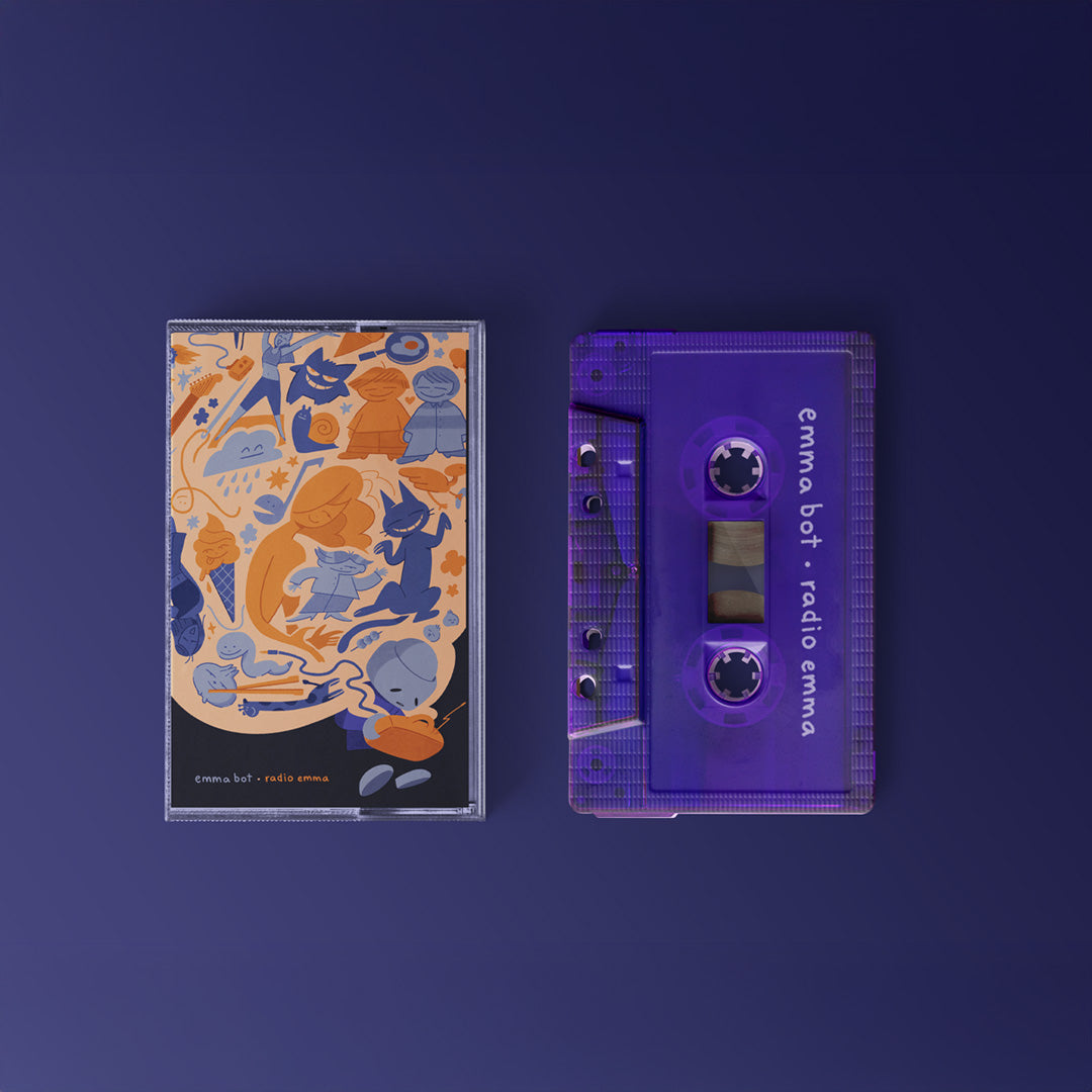 Emma bot - Radio Emma Purple Transparent Cassette