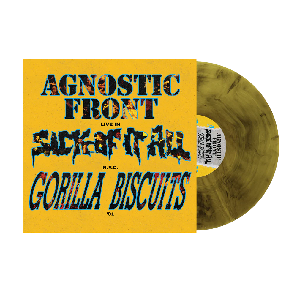 Agnostic Front, Gorilla Biscuits and Sick Of It All - Live In N.Y.C. '91 GALAXY Vinyl