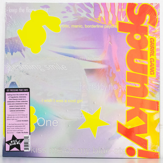 Grrrl Gang - Spunky! (OPAQUE PINK VINYL)