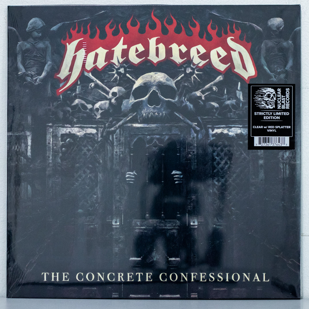 Hatebreed -The Concrete Confessional - Clear Red Splatter