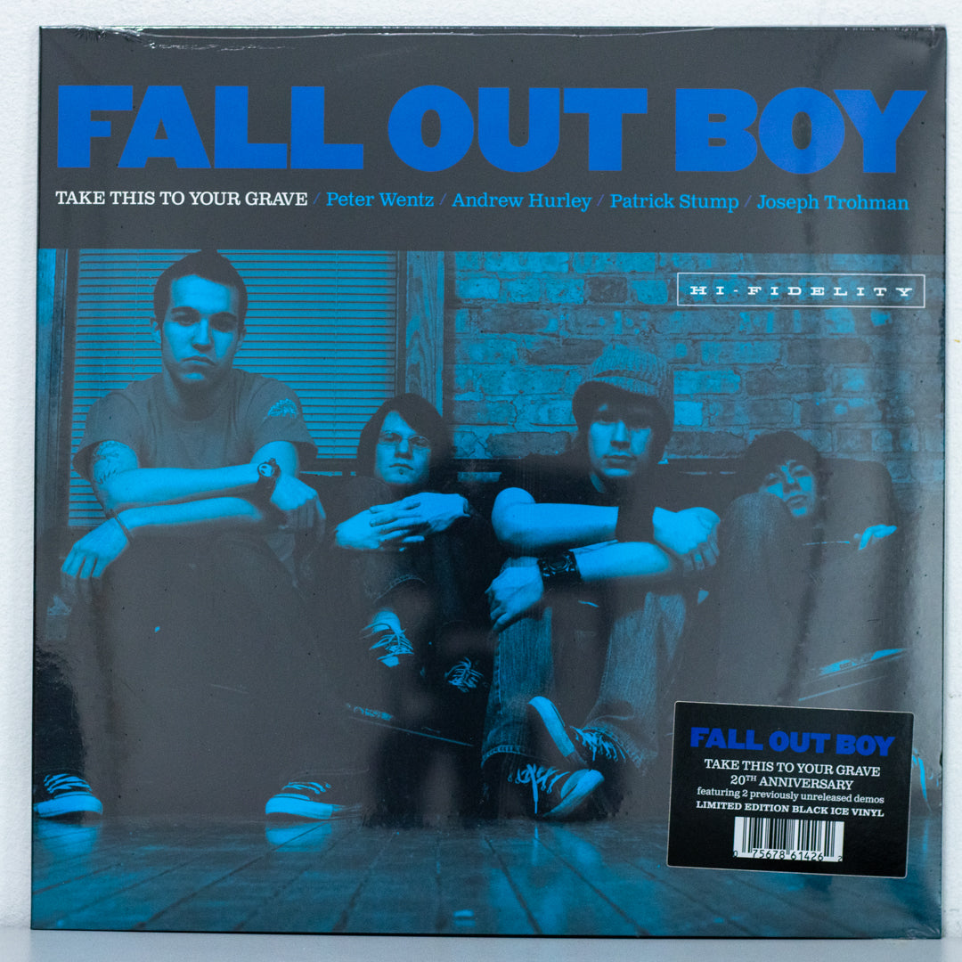 Fall Out Boy - Take This to Your Grave (20th Anniversary) Black Ice Vinyl