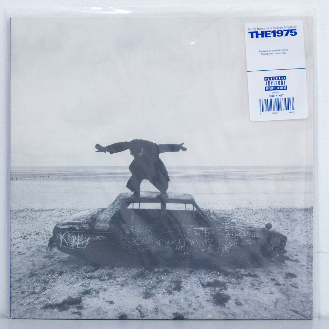THe 1975 - Being Funny In A Foreign Language Transparent Blue Vinyl