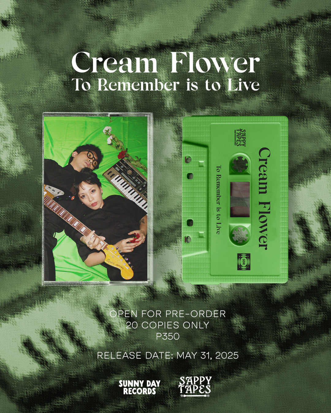 Cream Flower - To Remember is to Live Cassette