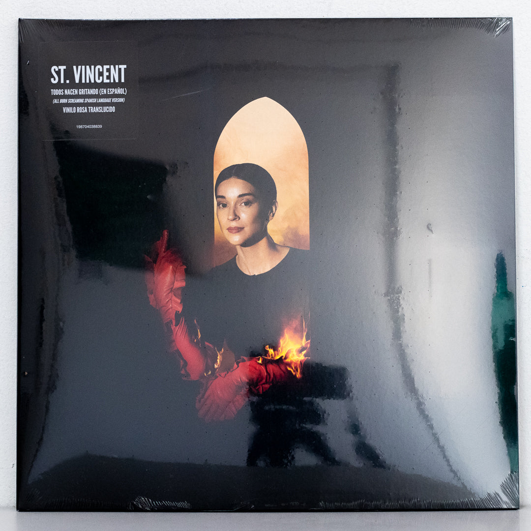 St.Vincent - Todos Nacen Gritando Translucent Rose LP Vinyl