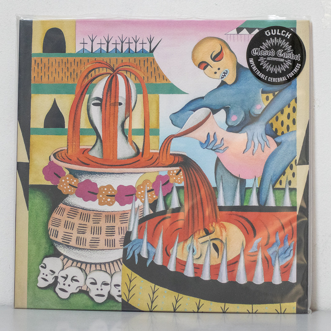 Gulch - Impenetrable Cerebral Fortress White Clear Splatter Vinyl