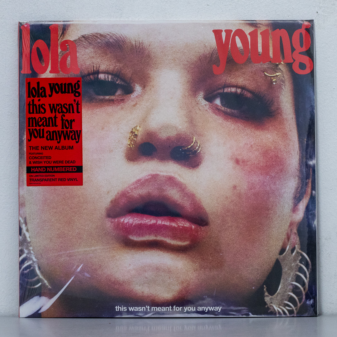 Lola Young - This Wasn't Meant For You Anyway Transparent Red Vinyl