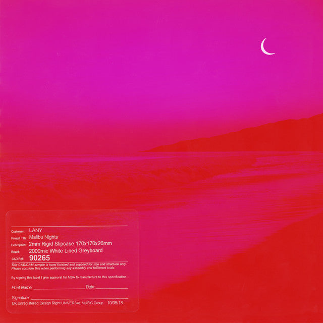 Lany - Malibu Nights Clear Vinyl