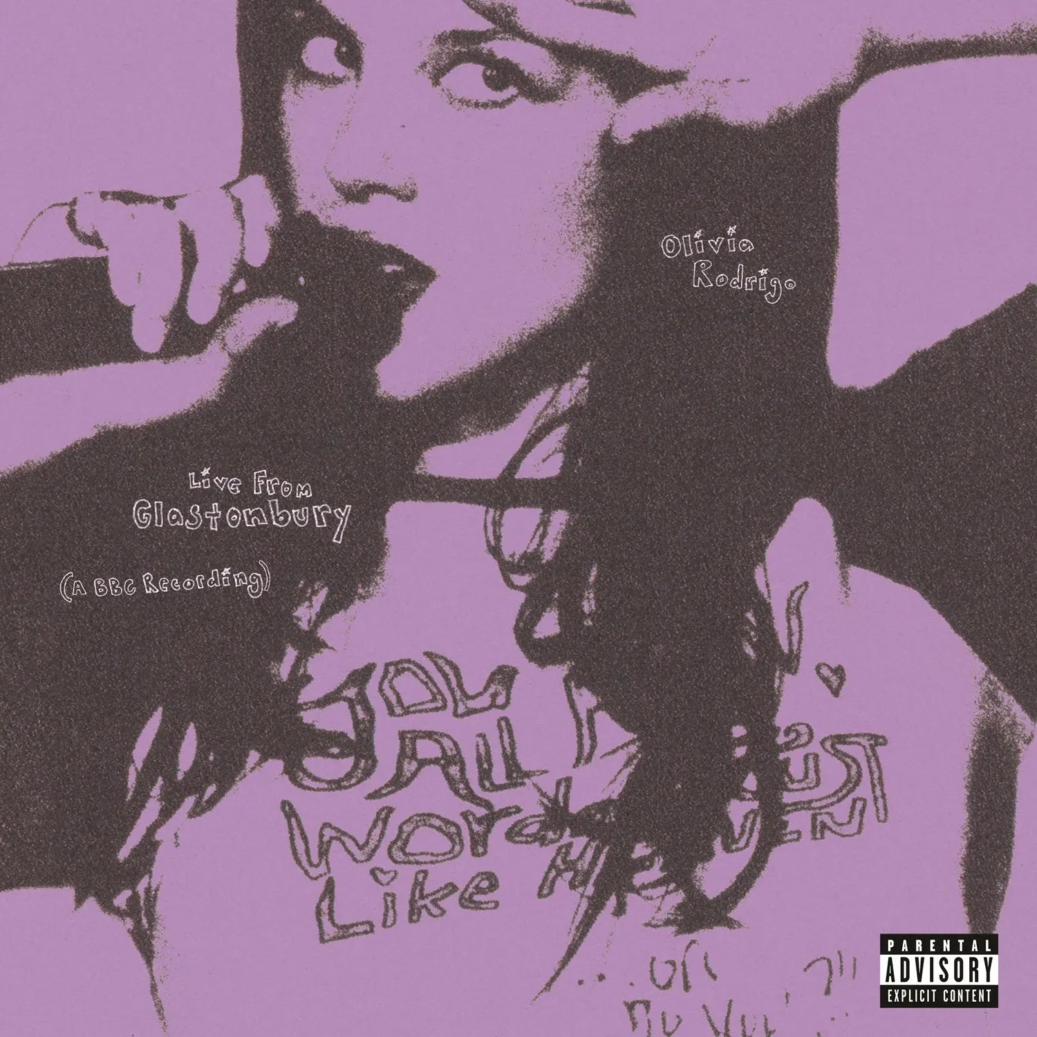 Olivia Rodrigo - Live From Glastonbury (A BBC Recording) Light Blue/Cobalt 2 LP Vinyl