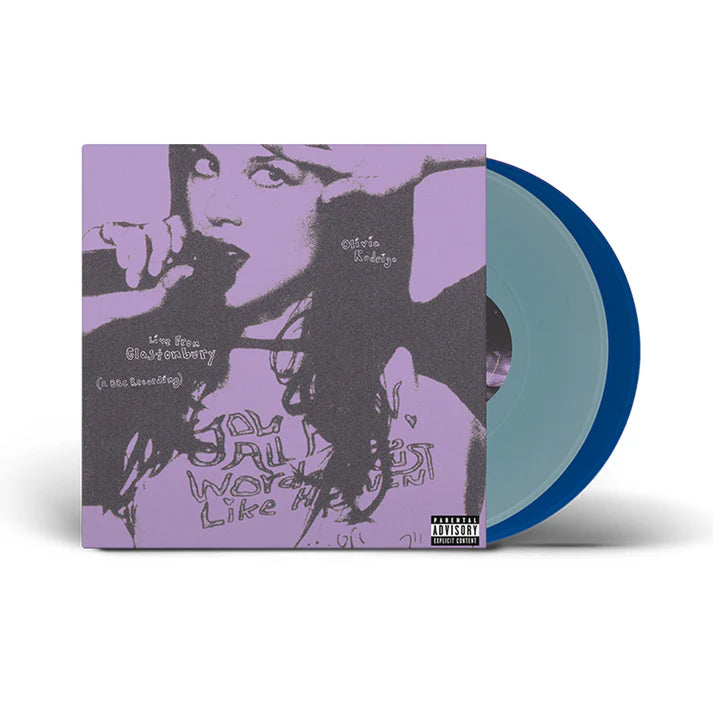 Olivia Rodrigo - Live From Glastonbury (A BBC Recording) Light Blue/Cobalt 2 LP Vinyl