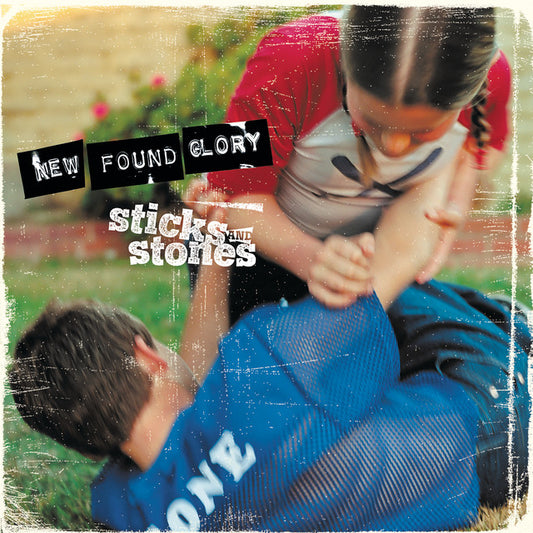 New Found Glory - Sticks And Stones Clear Blue Whirlpool LP Vinyl