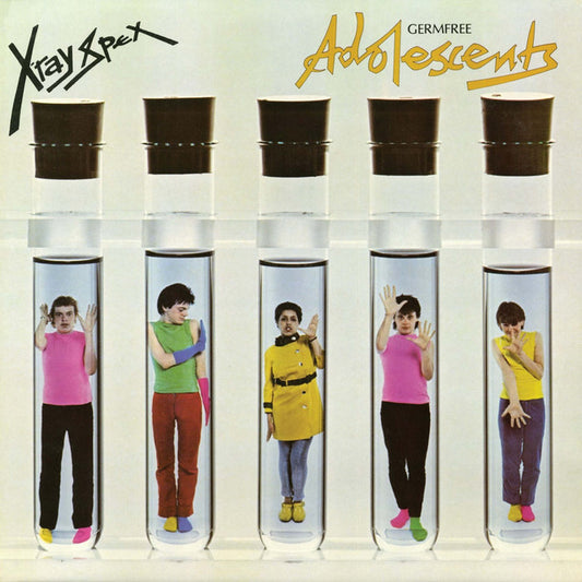 X-Ray Spex ‎– Germfree Adolescents Day-Glo Pink Vinyl