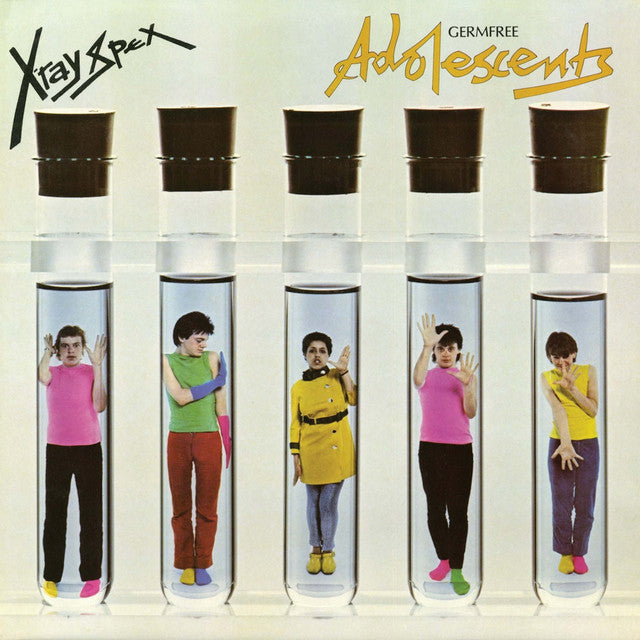 X-Ray Spex ‎– Germfree Adolescents Day-Glo Pink Vinyl
