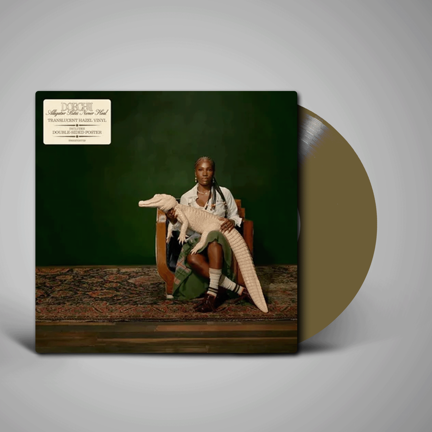 Doechii - Alligator Bites Never Heal LP Translucent Hazel Vinyl