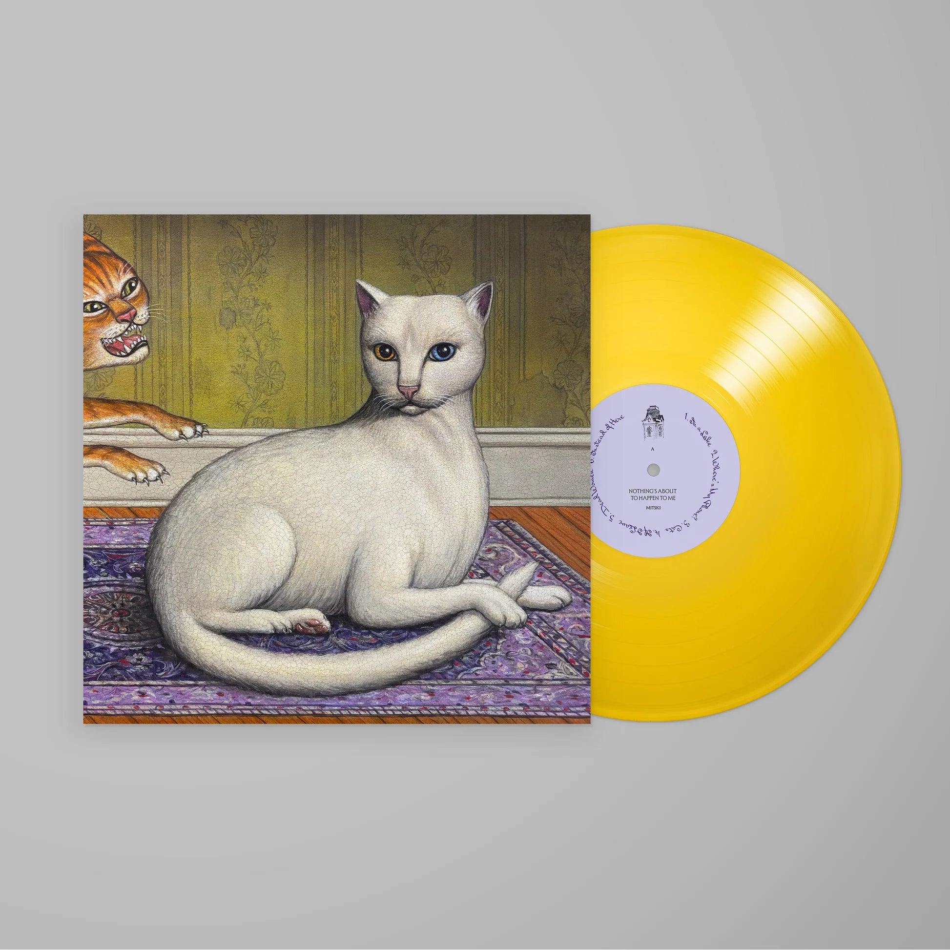 Mitski - Nothing’s About To Happen To Me LP Vinyl Record (Tansy Yellow Coloured Vinyl) [PRE-ORDER]