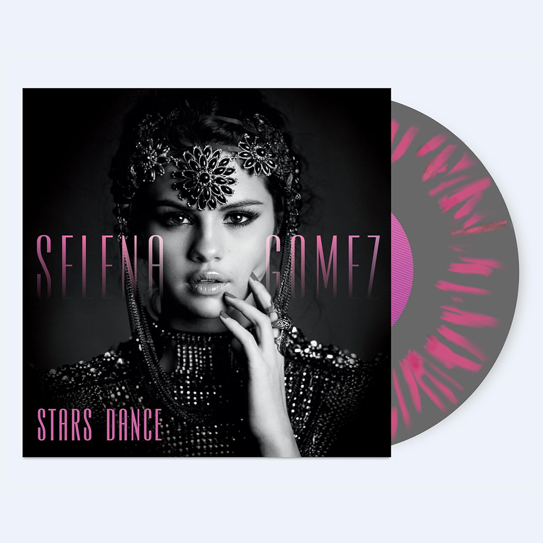 Selena Gomez - Stars Dance Gray/Red Wine Splatter Vinyl